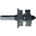 thumbnail image 1 of Magnate 9026R Stile / Rail Router Bit, 1-3/8" Cutting Height for 1" to 1-3/8" Material - V-Groove Profile, Rail Cut, BR-06 Bearing, 1 of 1