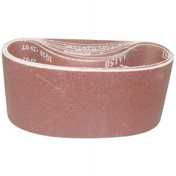 Magnate K4X21S15 4" x 21" Open Coat Sanding Belt, Aluminum Oxide - 150 Grit, X Weight, 10 Belts/Pkg, Resin Bond Cloth Backings