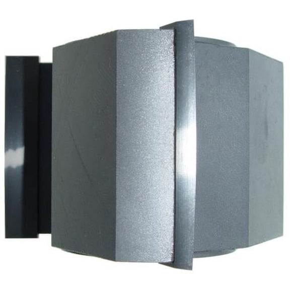 Magnate M051L Straight Shaper Cutters - 2" Cutting Height, 1-1/4" Bore, 3-1/4" Outside Diameter, M1128 Rub Collar