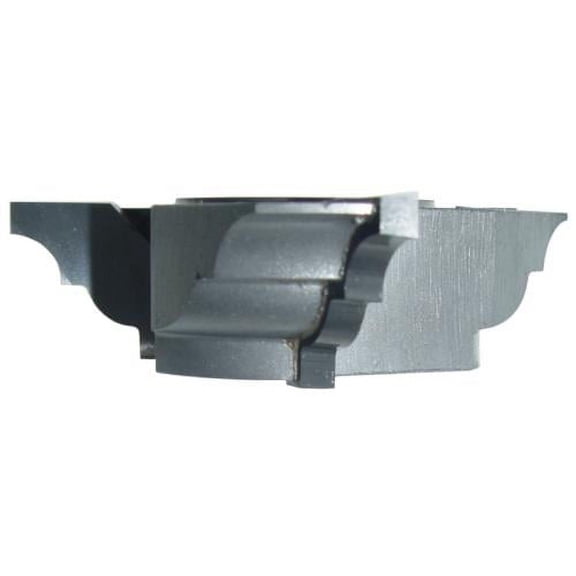 Magnate M054 Reversible Bead & Cove Shaper Cutter - (1/4",1/4") Radius, 15/16" Cutting Height, 3/4" Bore, 3" Overall Diameter