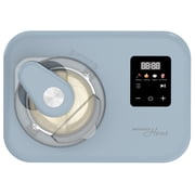 Magnavox 1.3 qt. Electric Ice Cream Maker with Built-in Compressor and Touchscreen Controls, Blue