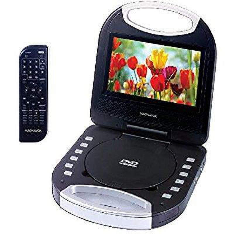 Magnavox 7-inch portable DVD/CD Player with Color TFT Screen & Remote Control-Black - image 1 of 3