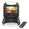 thumbnail image 1 of Magnavox 7-inch portable DVD/CD Player with Color TFT Screen & Remote Control-Red, 1 of 4