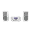 Magnavox Bluetooth 3-in-1 CD Shelf System with FM Stereo, Compact CD ...
