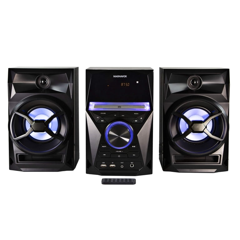 Magnavox, CD Shelf System, with Bluetooth and Digital PLL FM