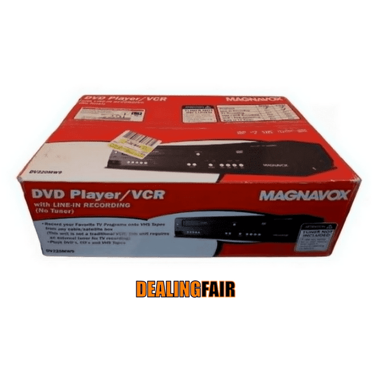 Magnavox DV220MW9 VHS Player & DVD/VCR Combo with HDMI & CD