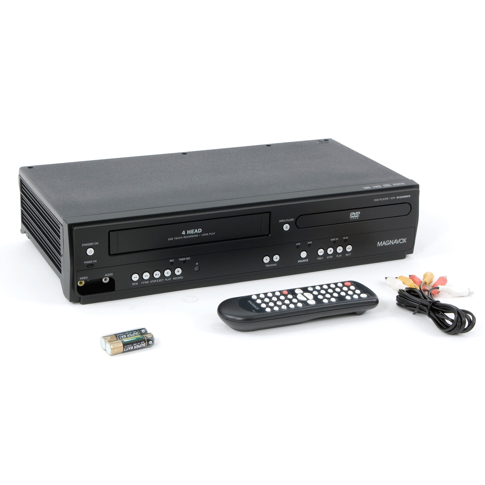 Magnavox DV220MW9 DVD/VCR Combo (Used) with Remote and AV Cables