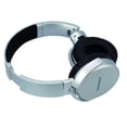Magnavox MBH542SG Foldable Bluetooth Headphones Gray