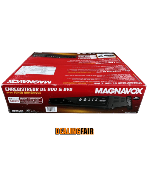 Magnavox MDR513H/F7 HDD and DVD Recorder with Digital Tuner (New