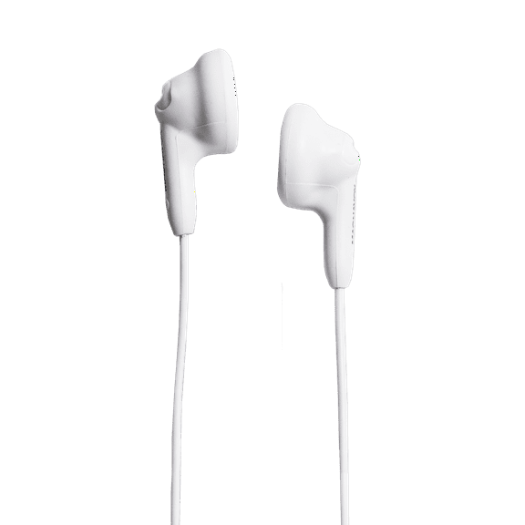 Magnavox MHP4820-WH Gummy Earbuds in White