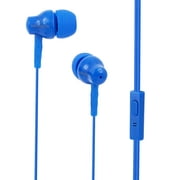 Magnavox MHP4851-BL In-Ear Silicon Earbuds with Microphone - Blue