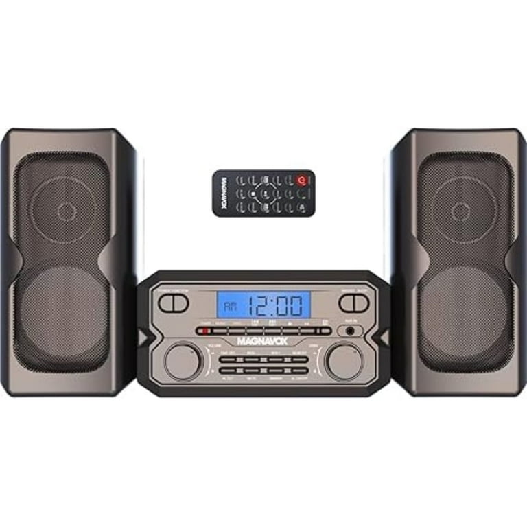 Portable Bluetooth Magnavox Light Up Wireless Boombox Magnavox