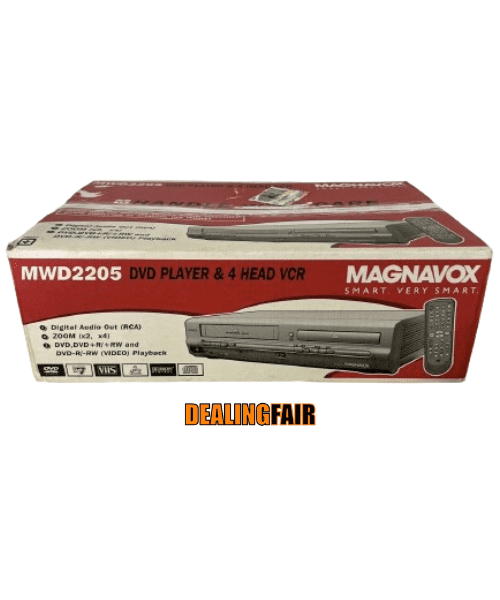 Magnavox Mwd2205 DVD VCR Combo (New)