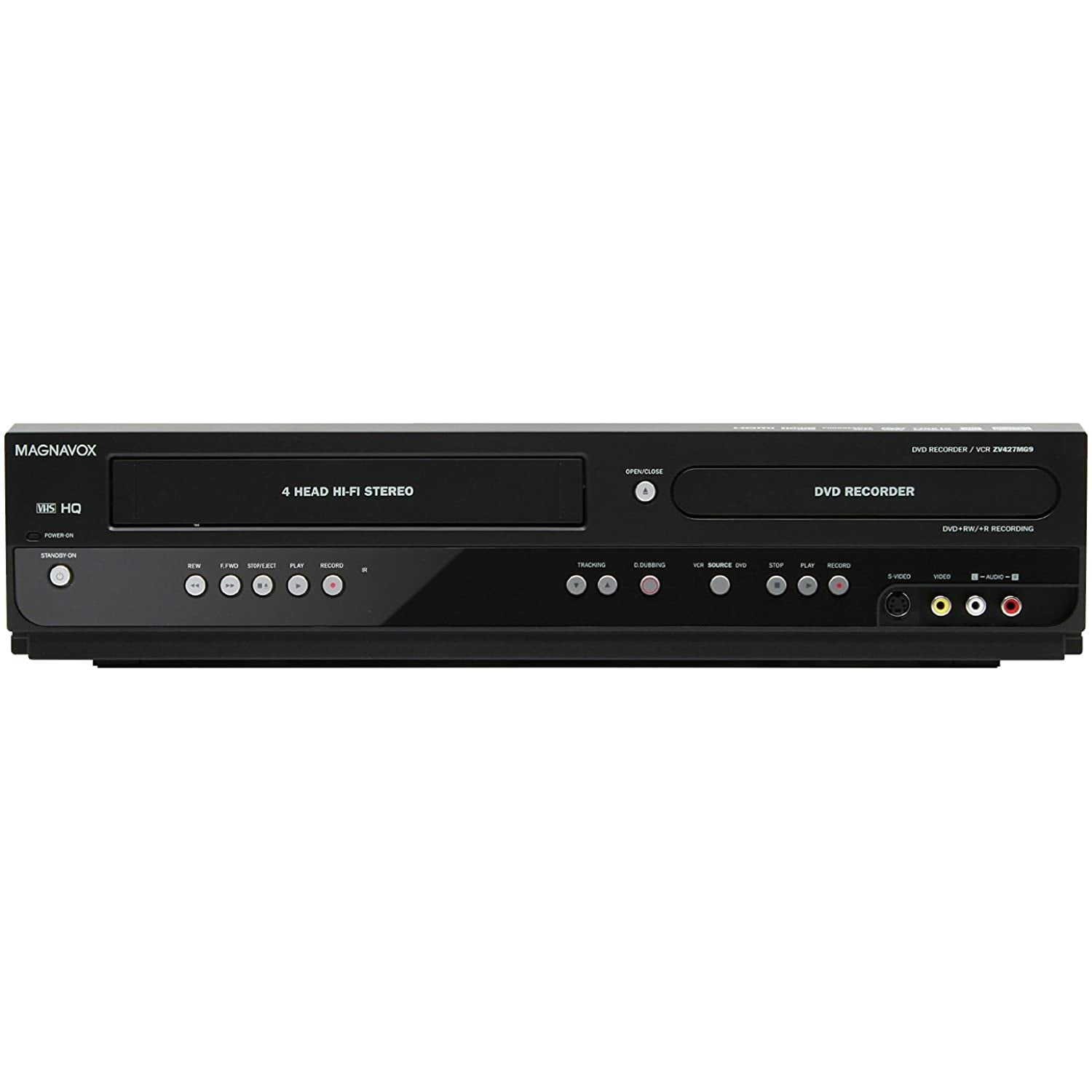 Magnavox ZV427MG9 DVD Recorder / VCR with Line-In Recording No 