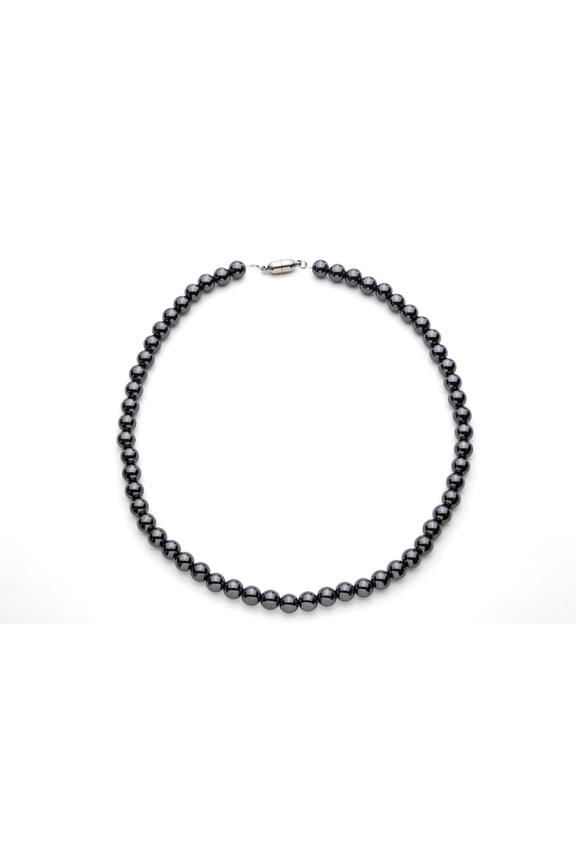 Black Magnetic Necklace, 18 Inches