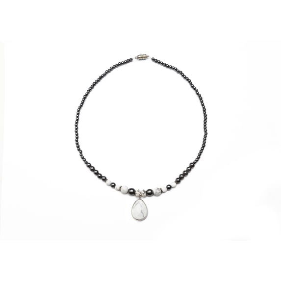 MagneHealth Howlite Magnetic Necklace, 18 Inches