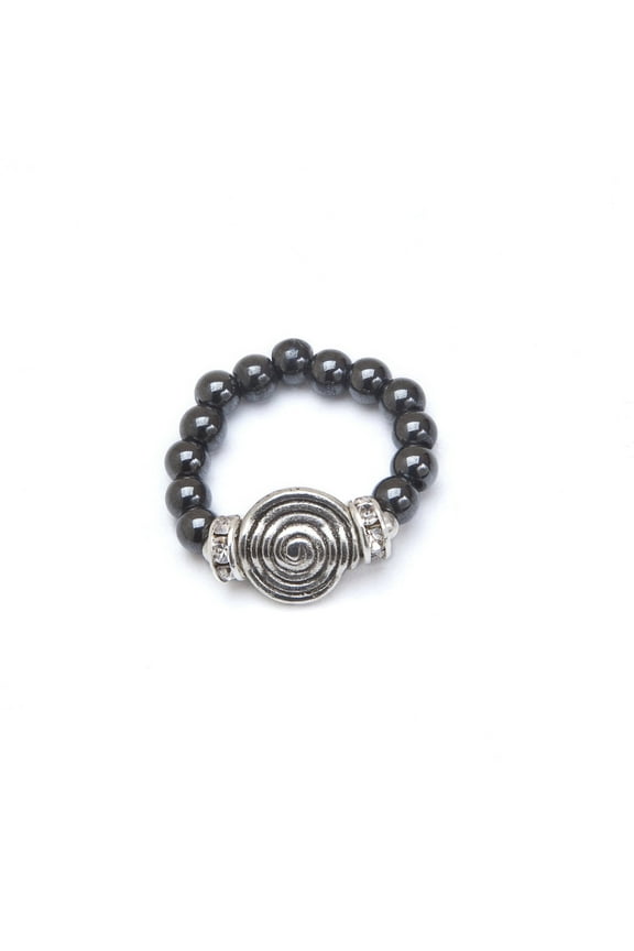 Metal Spiral Magnetic Ring Size M