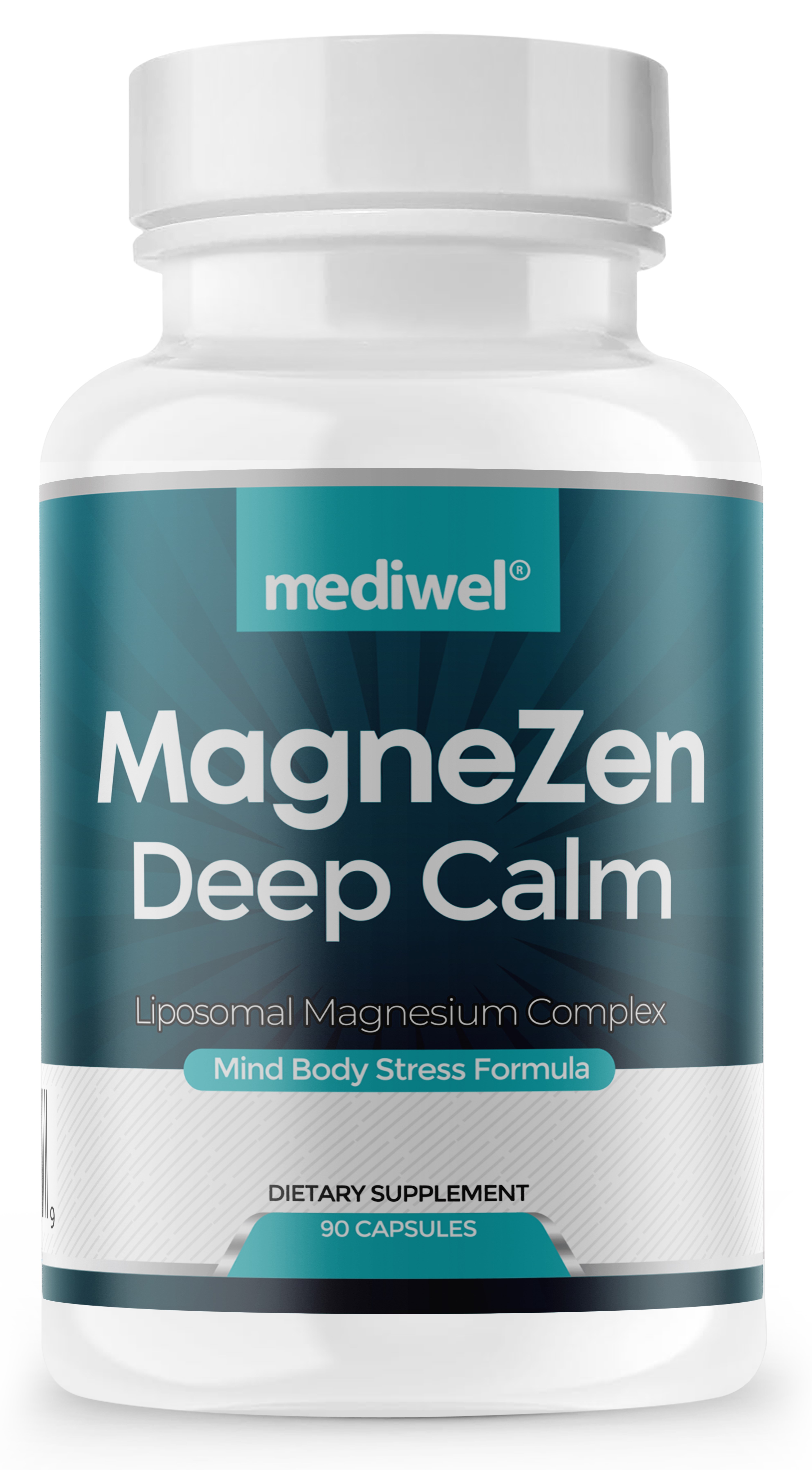 MagneZen Liposomal Magnesium Complex —Stress & Sleep Support w/Apigenin, LTheanine, Magnesium