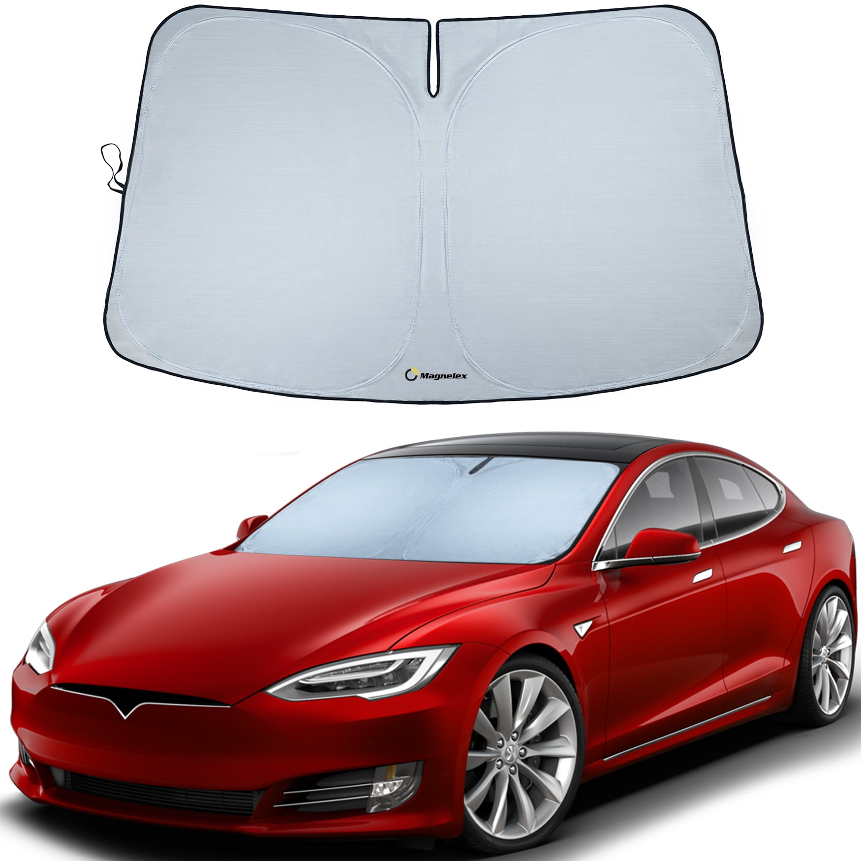 Magnelex UV Protection Automotive Window Shades Mesh Silver 58 x 36 Walmart