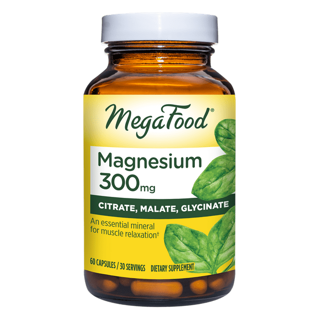 Magnesium, 300 mg, 60 Capsules, MegaFood