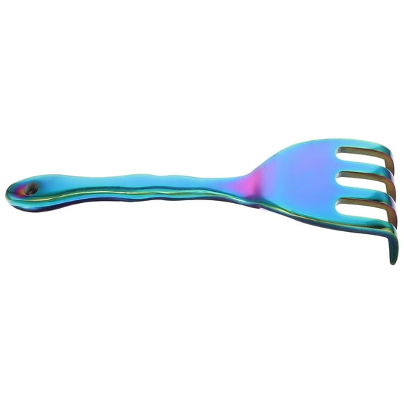 Magnesium Aluminum Alloy Hand Rake Flowers Gardening Four-claw Cultivator Colorful