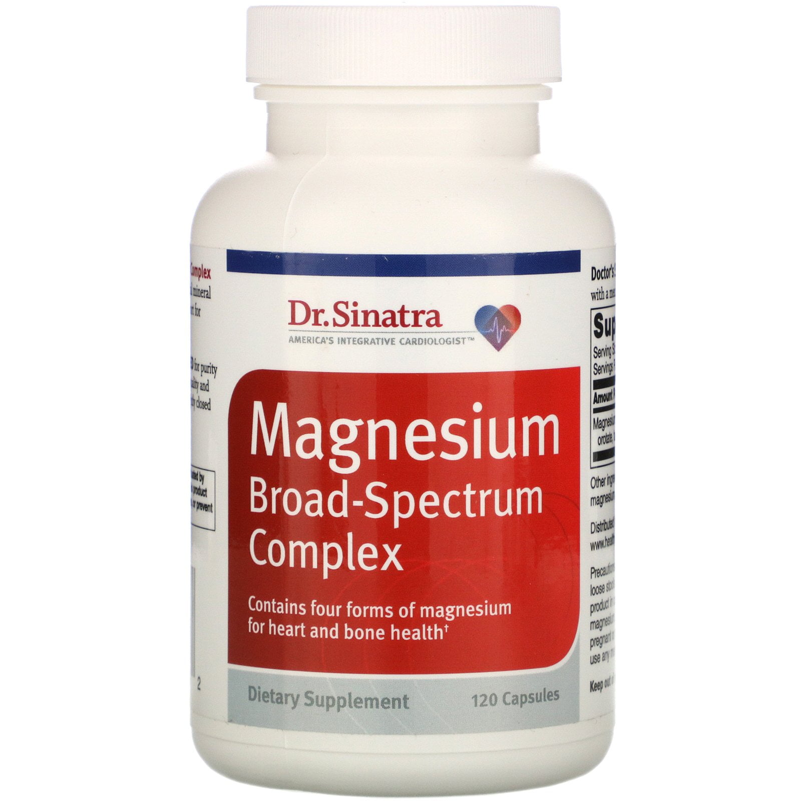 Magnesium BroadSpectrum Complex, 120 Capsules, Dr. Sinatra
