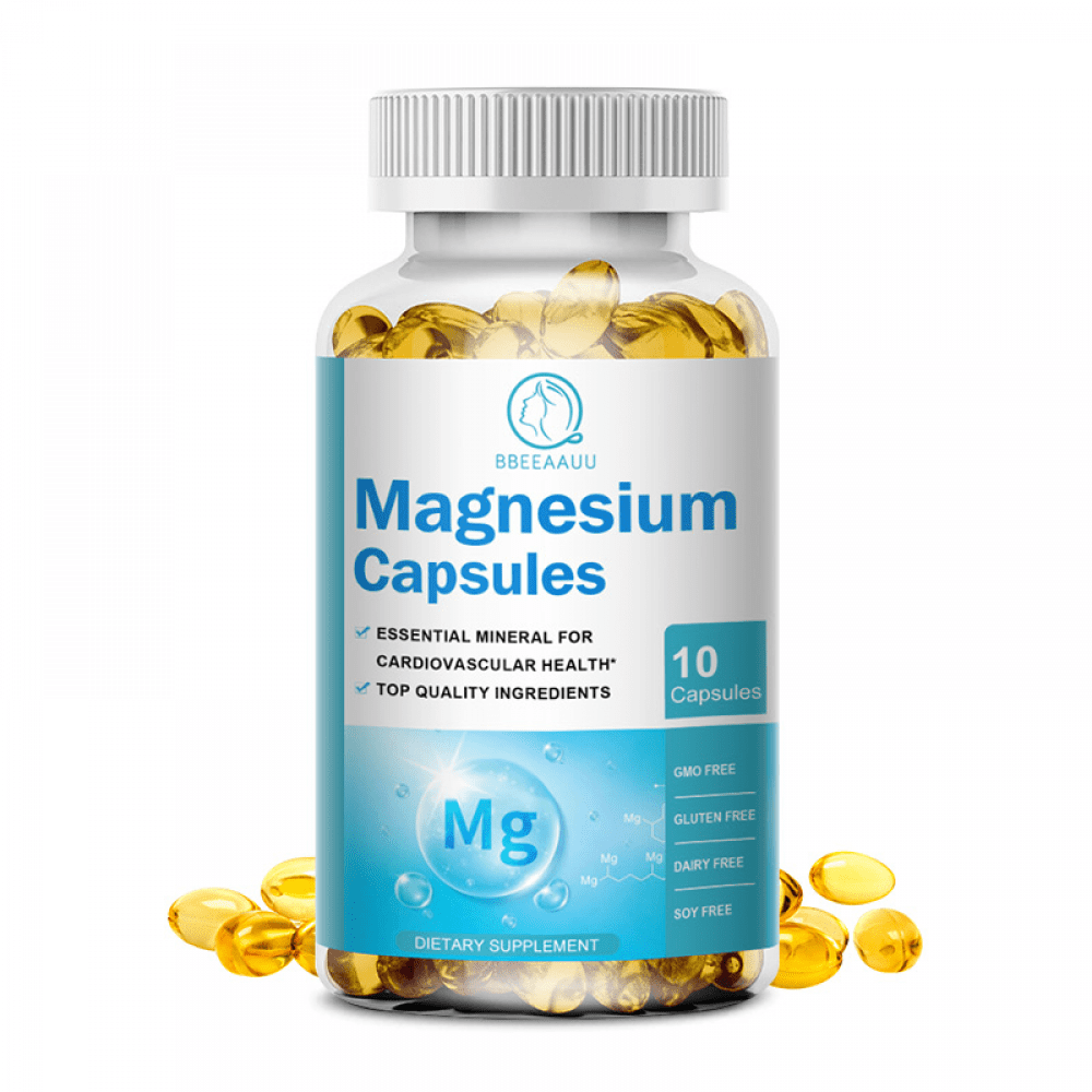 Magnesium Capsules 500 mg Magnesium Supplement with Magnesium