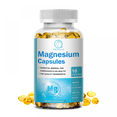 thumbnail image 1 of Magnesium Capsules 500 mg - Magnesium Supplement with Magnesium Glycinate - Natural Sleep Support-Supports Heart & Nervous System -10 Capsules, 1 of 7