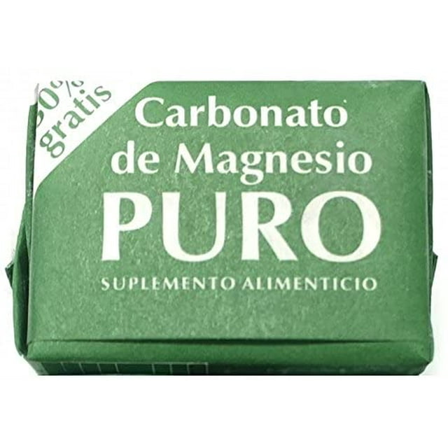 Magnesium Carbonate 7grs Carbonato de Magnesio Puro (Pack of 8