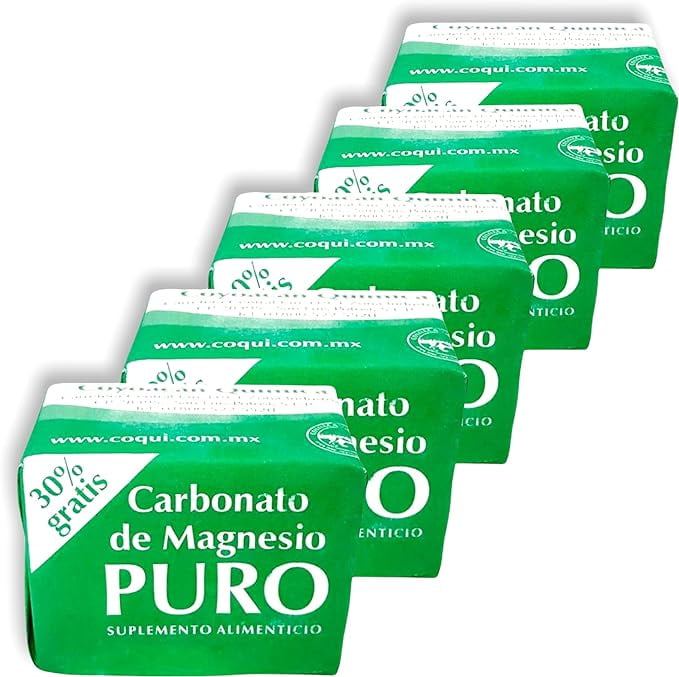 Magnesium Carbonate Cubes 5 Cubes Magnesium Carbonate Cubes Kit of