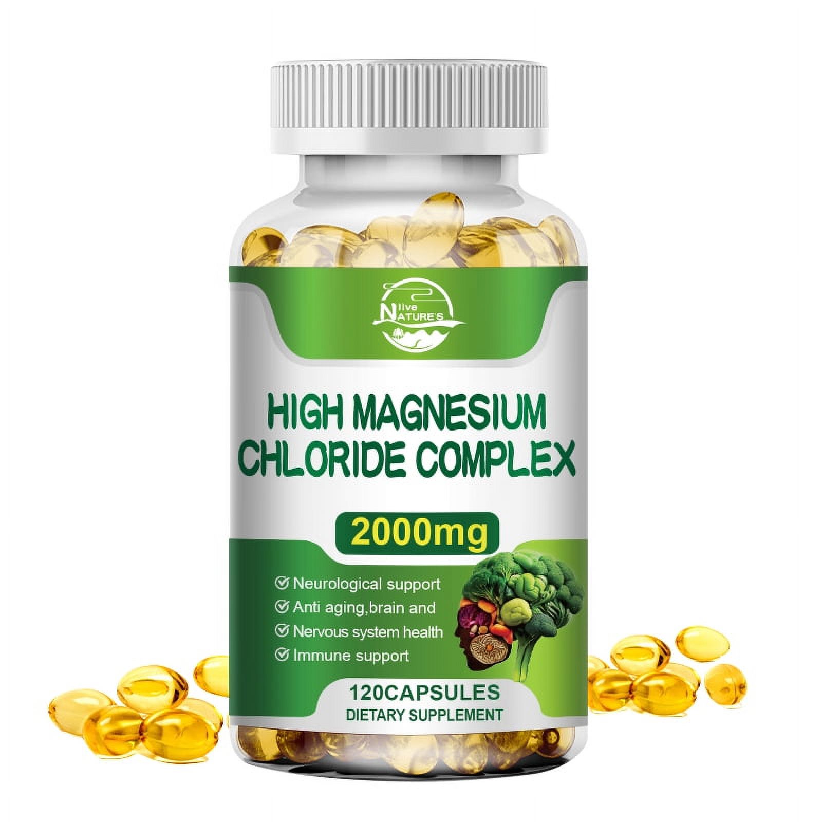 Magnesium Citrate Capsules 2000mg Pure NonGMO Supplements Easily