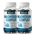 thumbnail image 1 of Magnesium Complex 500mg for Bone, Muscle, Heart, Immune & Energy Support - 240 Vegan Capsules, Magnesium Supplement By MS, 1 of 7