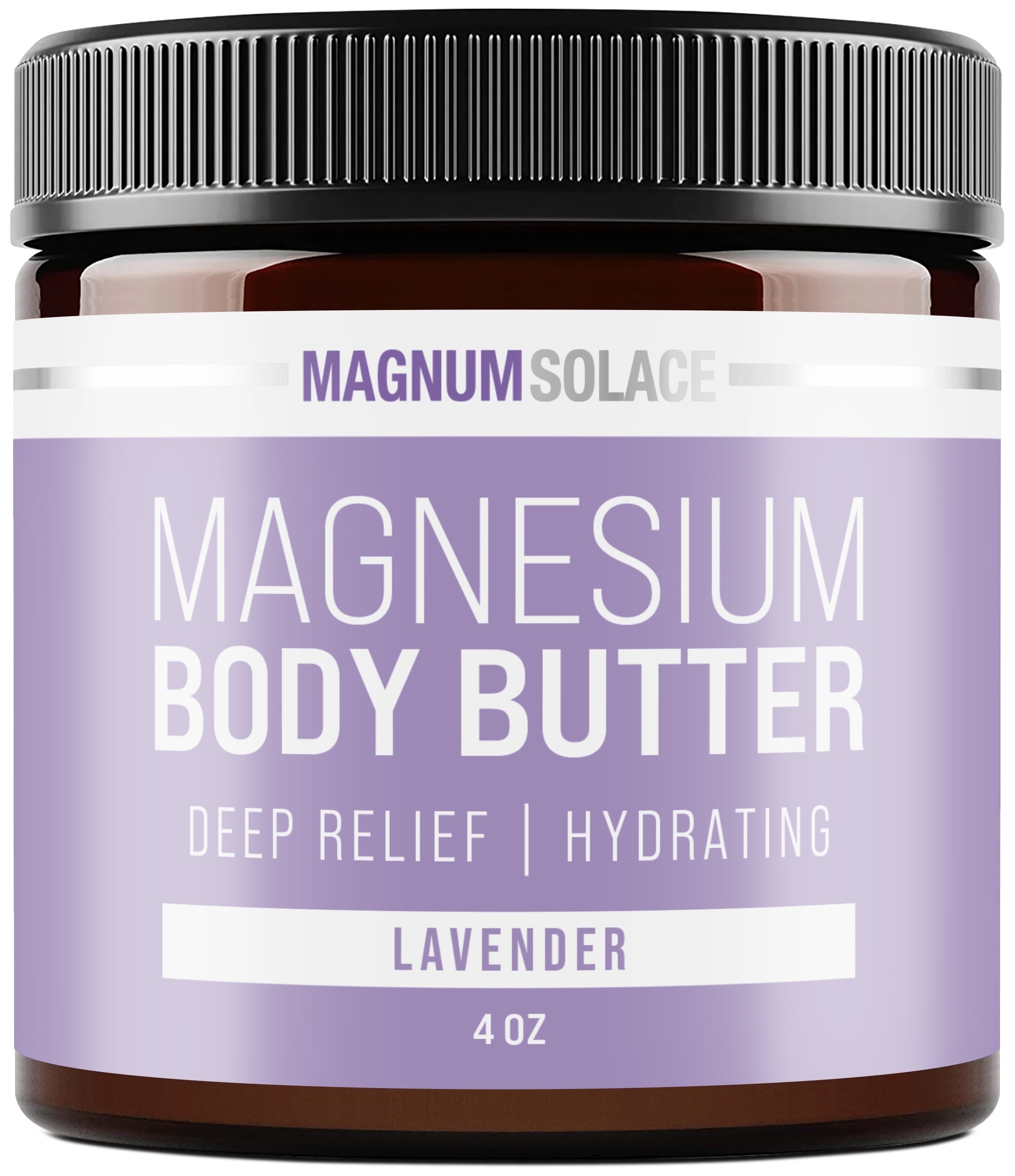Magnesium Cream Body Butter with Mango, Shea & Magnesium Oil for Leg Cramps