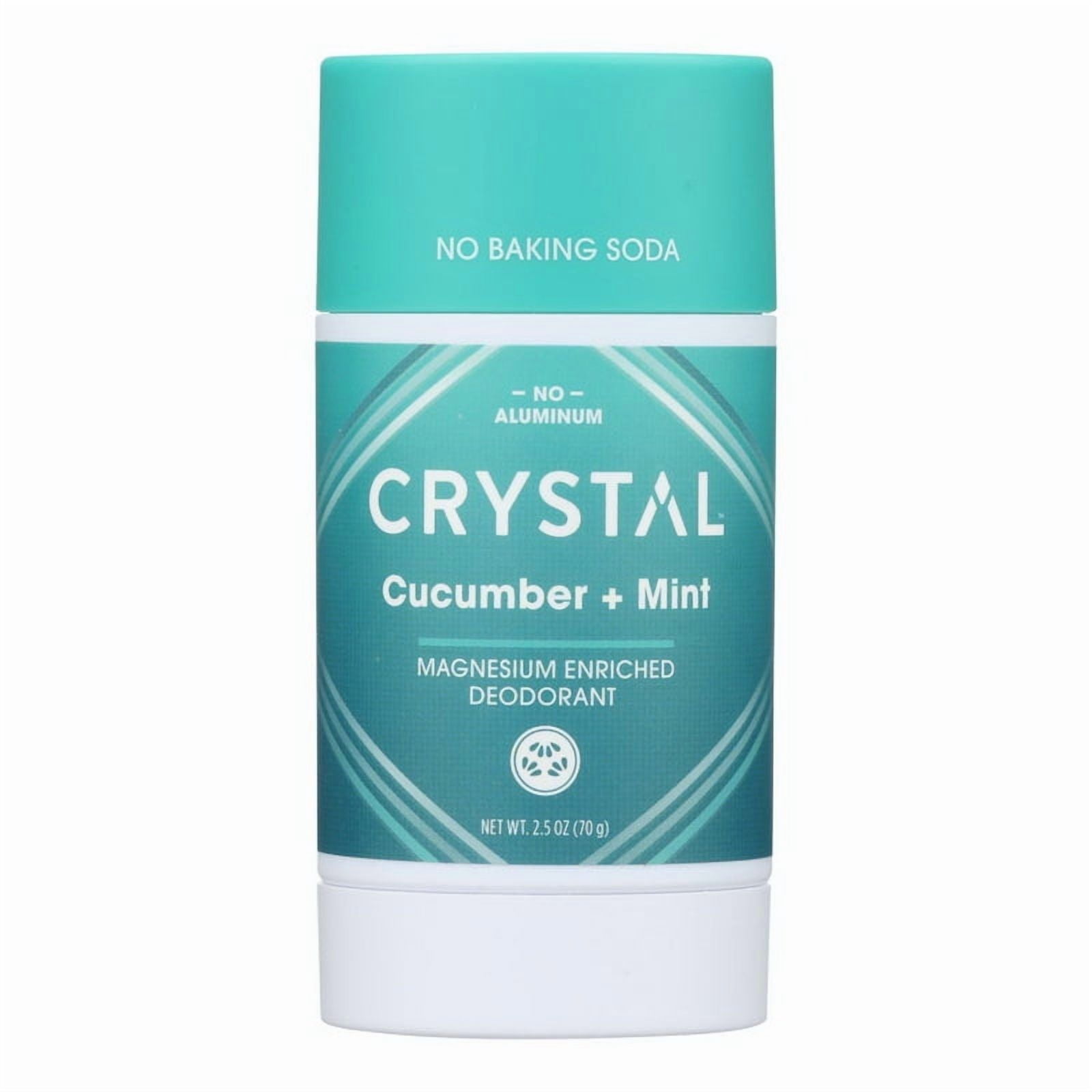 Crystal - Magnesium Enriched Deodorant - Cucumber + Mint