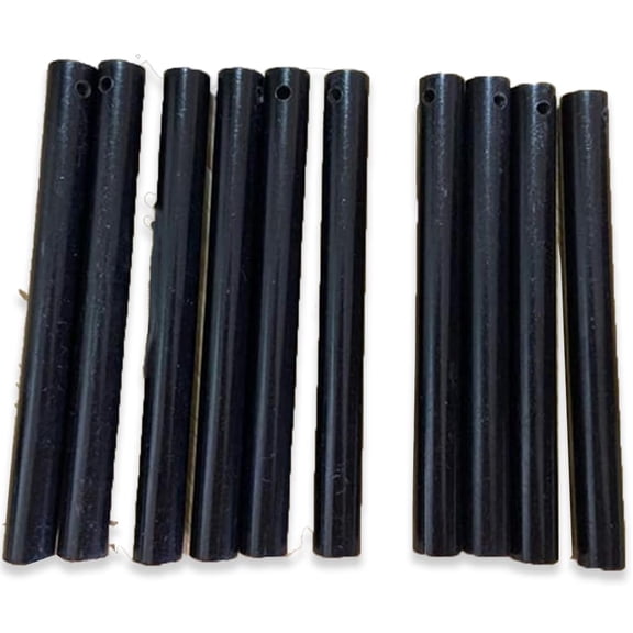 Magnesium Fire Starter Rod Ferrocerium Spark Rod 80mm 10 Pack Glow in the Dark Outdoor Survival Tool
