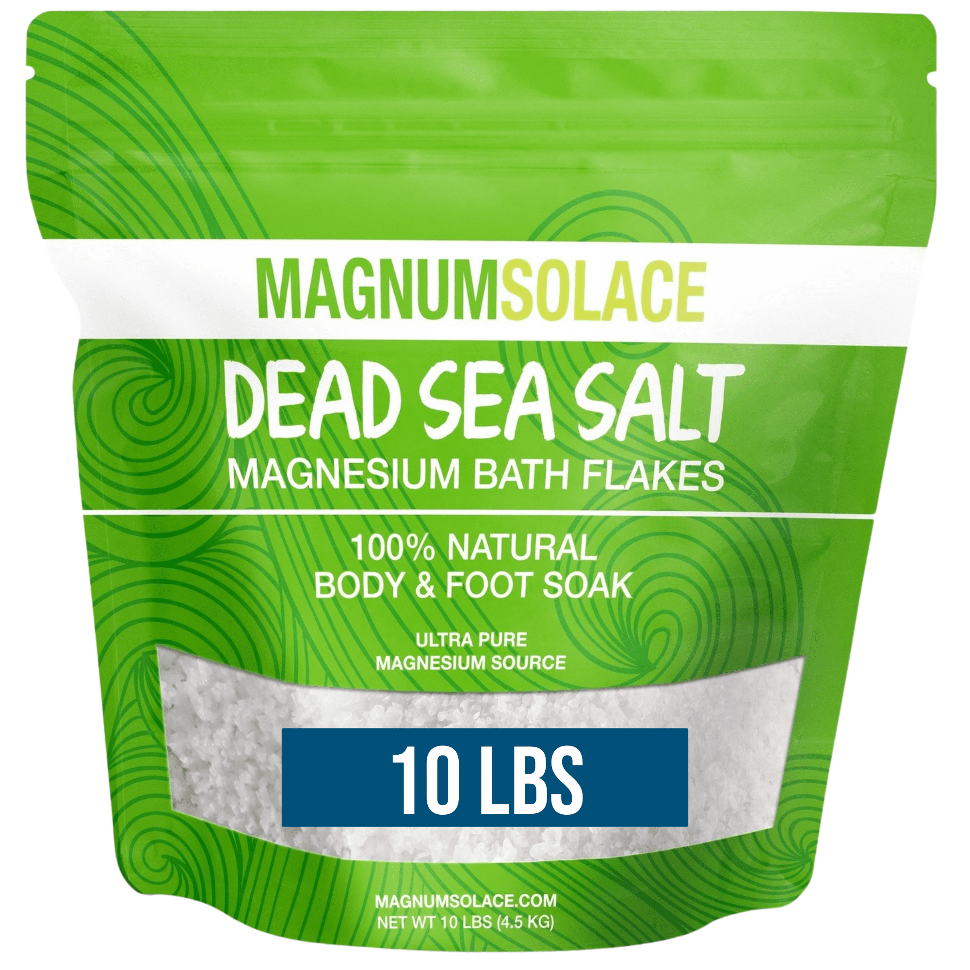Magnesium Flakes for Bath 10 LB Magnesium Chloride Flakes Foot Soak