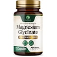 thumbnail image 1 of Magnesium Glycinate 2000mg Per Serving - Chelated Magnesium Supplement for High Absorption Supplement - Muscle, Bone & Heart Health Support - Easy on Stomach Non-GMO Vegan, USA Bottled - 120 Capsules, 1 of 9