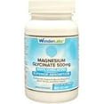 thumbnail image 1 of Magnesium Glycinate 500mg 100% Chelated for Superior Absorption - 60 Capsules, 1 of 4