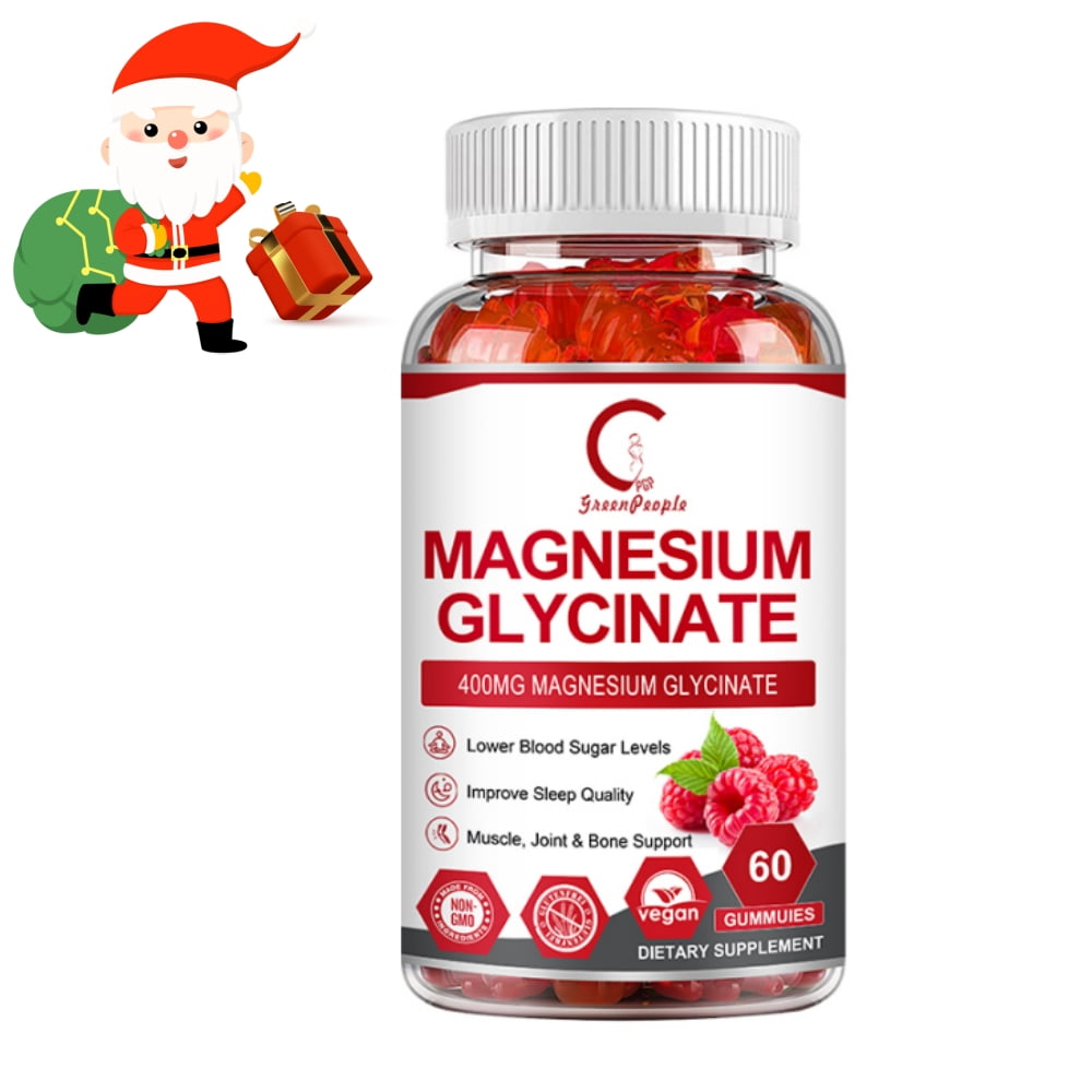 Magnesium Glycinate Gummies 400mg Magnesium Glycinate Gummies with