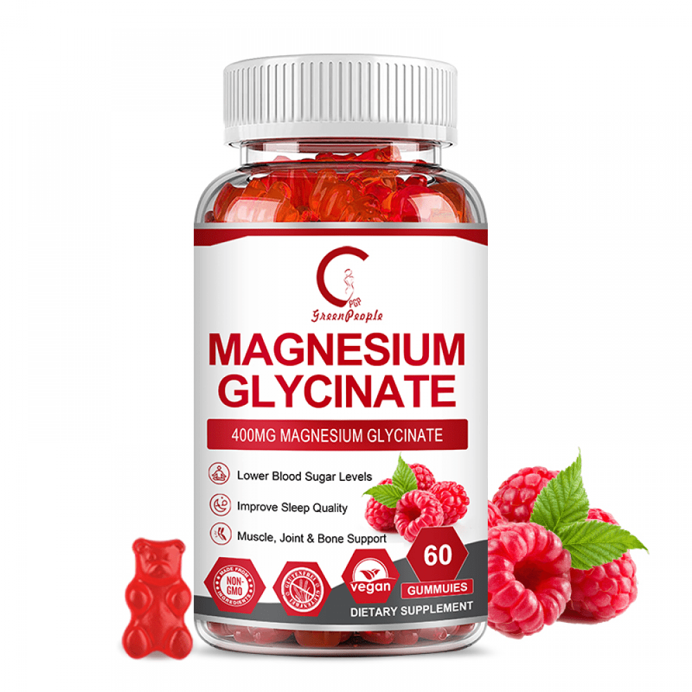 Magnesium Glycinate Gummies 400mg Magnesium Glycinate Gummies with