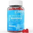 Magnesium Gummies 400mg as 8 Forms of Magnesium Glycinate, Malate