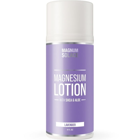 Magnesium Body Moisturizer with Aloe and Shea, Lavender Scent