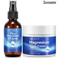 Magnesium Oil + Cream for Sleep,Magnesium Body Butter Support for