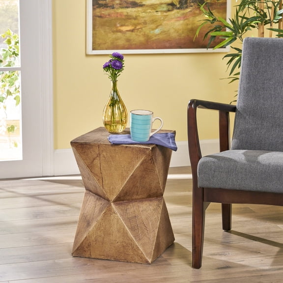 Magnesium Oxide Table - Wood - like Finish - Indoor and Outdoor Settings - Beautify Your Surroundings