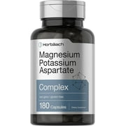 Magnesium Potassium Aspartate Complex | 180 Capsules | by Horbaach