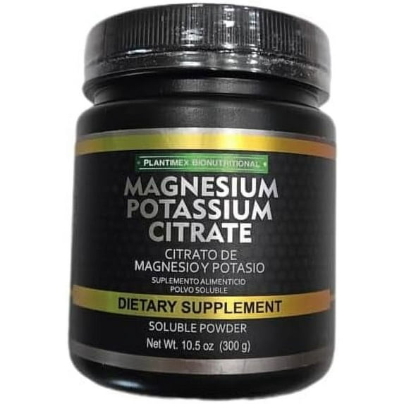 Plantimex Magnesium Potassium Citrate Powder 10.5 oz