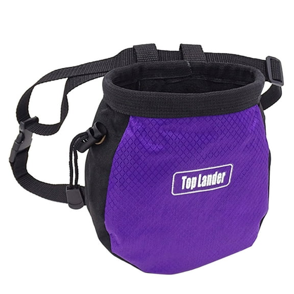 Magnesium Powder Bag Waterproof Polyester Chalk Drawstring Chalk Bag Adjustable Storage Pouches