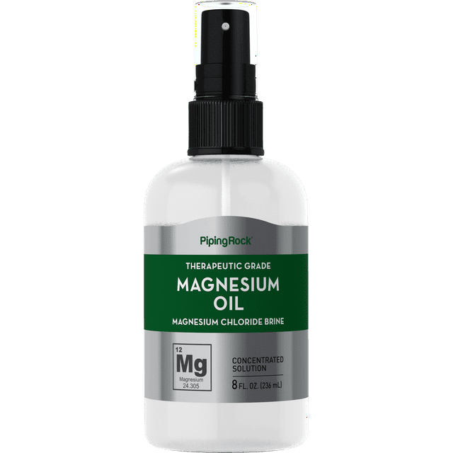 Magnesium Spray 8 Fl Oz Pure Magnesium Chloride Brine NonGMO