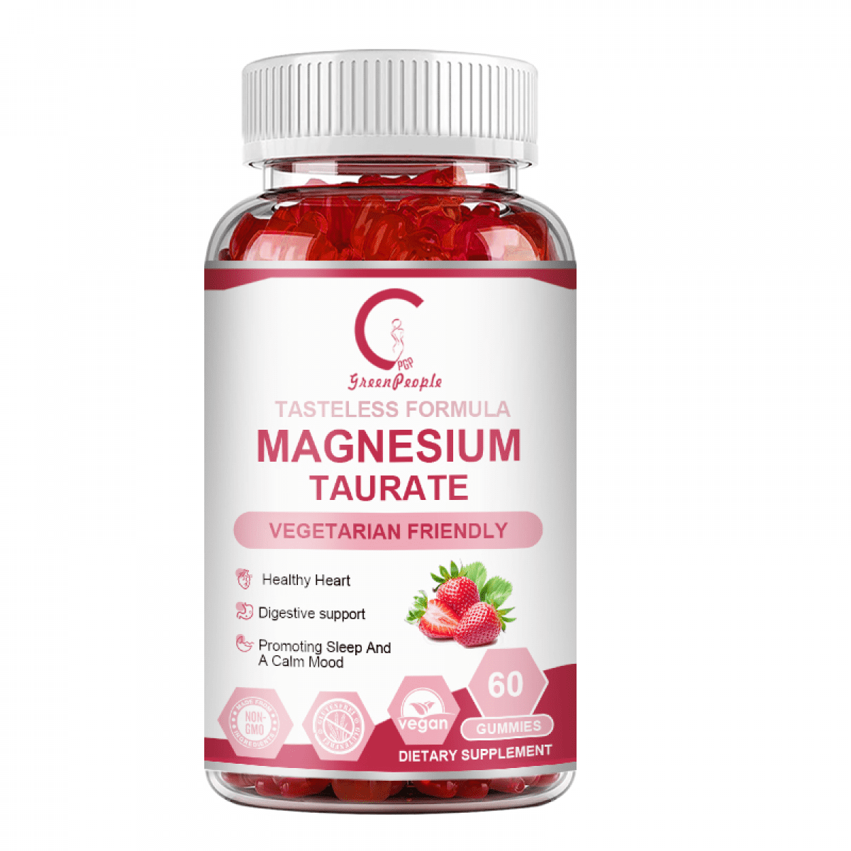 Magnesium Taurate Supplement Magnesium Taurate Gummies for Overall