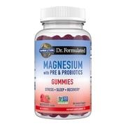 Dr. Formulated Magnesium Gummies, Raspberry Flavor, 60 Gummies